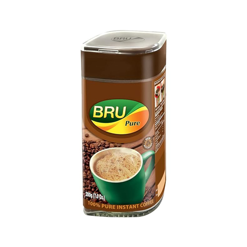 Bru coffee brown pure 200g – Yes Mart